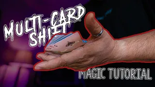 LEARN A MULTI CARD SHIFT to make you look like a pro!! (Tutorial)