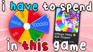 this wheel made me spend 10,000 robux