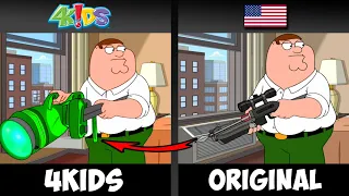 4kids Censorship in Family Guy