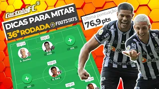 DICAS #36 RODADA | CARTOLA FC 2021 | GALO, CORINTHIANS E SÃO PAULO PARA MITAR NA 36ª RODADA