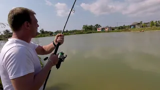 Fishing and catching monster 2.4m Arapaima gigas in Pattaya, Thailand