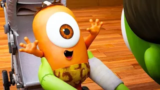 CUTE BABY Kebi | Spookiz | Video for kids | WildBrain Bananas