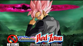 NO ITEM RUN! HOW TO BEAT ULTIMATE RED ZONE[DISMAL FUTURE EDITION] STAGE 3 VS GOKU BLACK(DOKKAN)