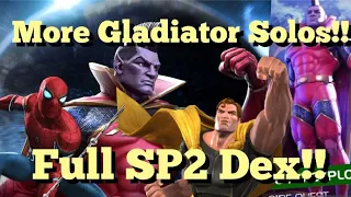 MCOC - More Gladiator Solos!! - Learning the SP2 Dex makes it a lot Easier!!