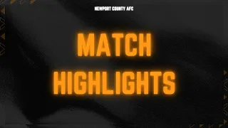 Crawley Town v Newport County highlights