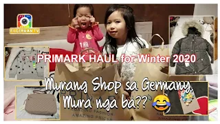 PRIMARK HAUL IN GERMANY FOR WINTER 2020