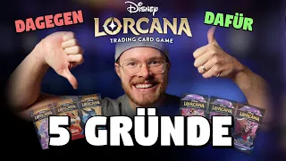 5 Gründe FÜR und GEGEN Disney Lorcana TCG