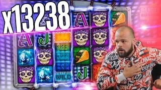 Huge Win x13238 on Danger High Voltage slot - Top 5 Best wins of the week