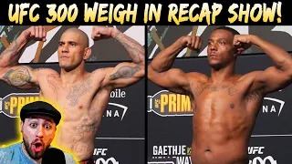 UFC 300 Pereira vs Hill Predictions & Betting Breakdown | Weigh In Recap Show