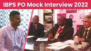 IBPS PO Mock Interview 2022 | Tharamaana sambhavam na idhan yah | CWJ