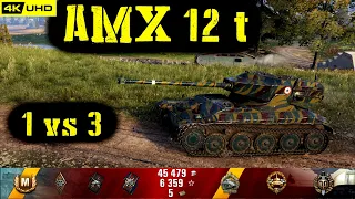 World of Tanks AMX 12 t Replay - 8 Kills 2.3K DMG(Patch 1.6.1)