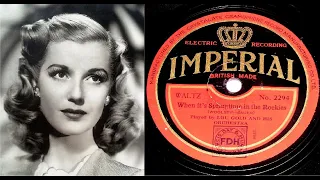 78 RPM – Lou Gold & His Orchestra – When it’s Springtime in the Rockies (1930)