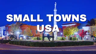 Top 10 Charming Small Towns in America | Travel Video