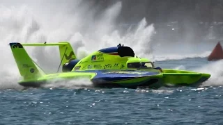 3,000 HP 200 MPH Boats with Helicopter Engines | Detroit Hydrofest