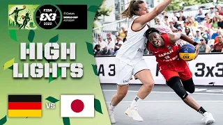 Germany v Japan | Women | Highlights | Crelan FIBA 3x3 World Cup 2022