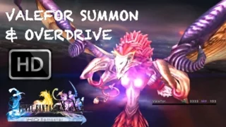 Valefor Aeon Summon Scene & Energy Ray Overdrive | Final Fantasy X HD Remaster