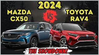 2024 Toyota Rav4 Vs 2024 Mazda CX 50 (9 Differences That You NEVER Knew Existed!)