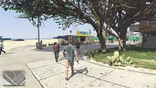 Grand Theft Auto V - don't shoot the bike rental guy out of force of habit