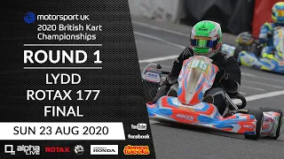 British Kart Championships: Rd 1 - Lydd - Rotax 177 Final