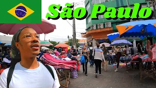 🇧🇷 The Most AMAZING Markets In Sao Paulo Brazil | Brás
