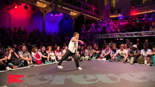 Sonya vs Greenteck JUDGE BATTLE Popping Forever - Summer Dance Forever 2015