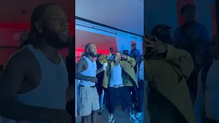 Burna boy & Seyi Vibez Dancing To Dejavu #shorts #viral #entertainment