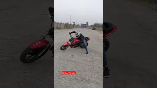 Bike Drift🔥 Tvs Apache RTR 200 stunt 🤩🤟 Shorts, YouTube shorts