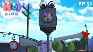 Trenulețele 🚂 5 Minute - Desene animate educative (ep. 51) | HeyKids