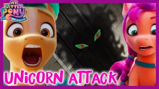 My Little Pony: A New Generation | A Terrifying Unicorn Attack | New Pony Movie HALLOWEEN