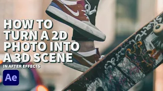 How to turn a 2d photo into a 3d parallax scene in After Effects
