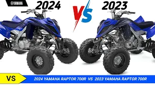 2024 Yamaha Raptor 700R VS 2023 Yamaha Raptor 700R