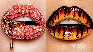 Lipstick Tutorials For 2022 💄 New Amazing Lip Art Ideas