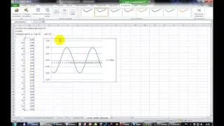 Построение графика функции в Excel