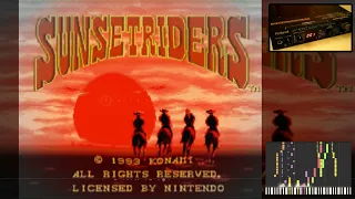 Stage 1 (Sunset Riders SNES) remaster on pro 90s Roland synthesizer