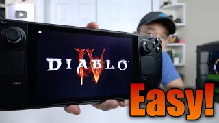 Installing Diablo 4 on Steam Deck Step By Step How To