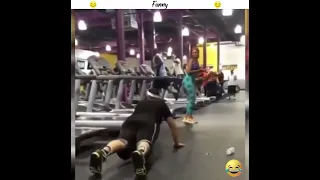 Funny Fails Compilation 😂😂 Treadmill Special | Fails Compilation Part 57 #Shorts #FunnyCompilations