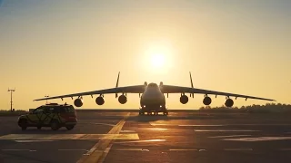 Antonov An-225 v Praze (DOKUMENT)