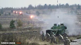 Deadly Shot!! Ukrainian forces used CV90 IFV to destroy Russian tanks, How Great is this Weapon?