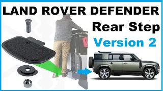 Land Rover Defender L663 Rear  Recovery Tow Loop Step Version 2