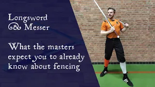 Longsword & Messer beginner's guide: a visual glossary of basic movements, attacks and principles