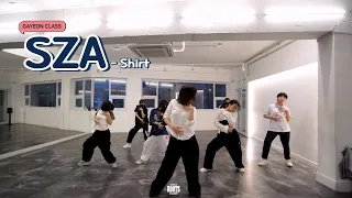 안성댄스학원 / 평택댄스학원/ 루츠댄스아카데미 / 코레오 클래스 / SZA - Shirt / GAYEON CLASS