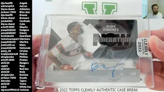 2022 Topps Clearly Authentic 20-Box Case Break