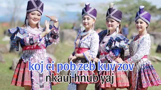 Nkauj Hnub Yaj 💖 Koj Ci Pob Zeb Kuv Zov .. Nkauj Tawm Tshiab 4/2024