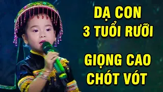 Cả Trường Quay ĐỨNG HÌNH Khi Cô Bé 3 TUỔI RƯỠI Thi Hát GIỌNG CAO CHÓT VÓT 💓 TUYỆT ĐỈNH SONG CA NHÍ