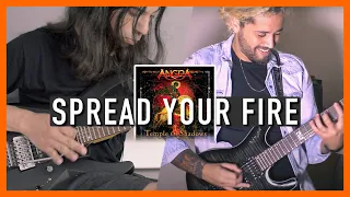 Angra - Spread Your Fire | Full Guitar Cover with @LuizRodrigues