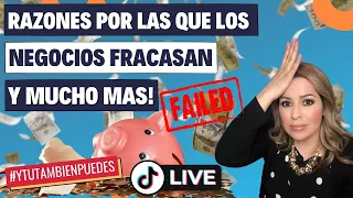 RAZONES por las que los NEGOCIOS FRACASAN! Episodio No. 191