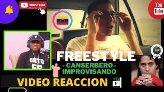 |PANAMEÑO REACCIONA| Canserbero IMPROVISANDO - Freestyle #RapVenezolano