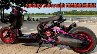 RUCKUS 250cc SWAP KIT WITH YAMAHA CYGNUS ENGINE BY BWSP