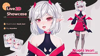 〖Vtuber Showcase〗NAOKI INARI the Demon Idol || Live2D