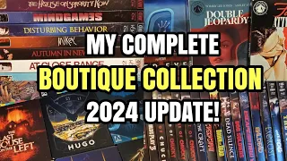 MY ENTIRE BOUTIQUE LABEL 4K AND BLU-RAY COLLECTION! | January 2024 Update